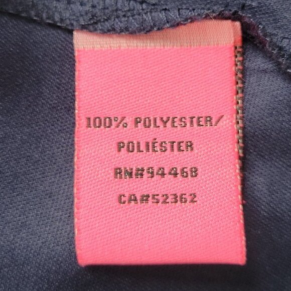 Betsey Johnson Princess Style Dress Size 2 Navy Polka Dot Lace Sleeveless - Picture 5 of 9